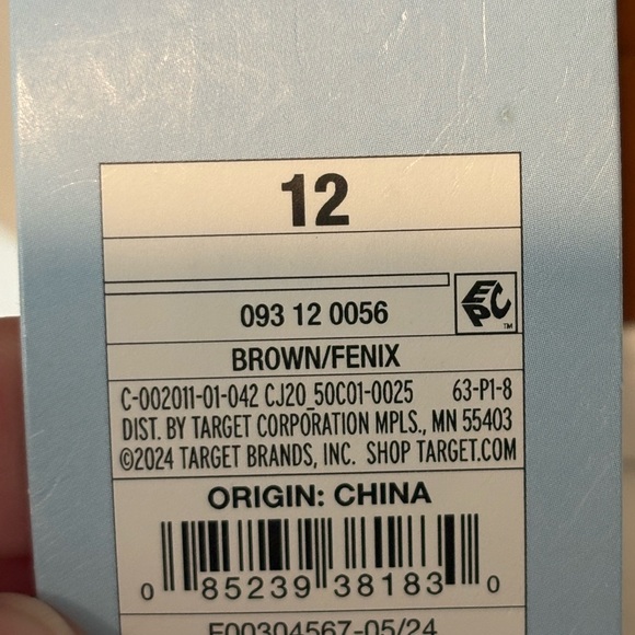 Cat & Jack Shoes Sneakers Fenix High Tops Boots Brown Toddler Boys 12 New - Picture 6 of 6